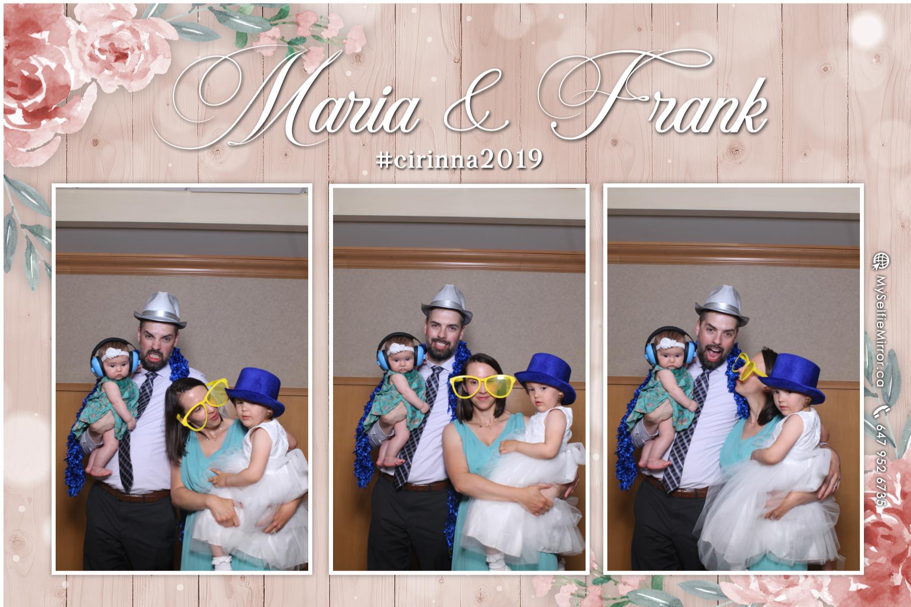 Wedding of Frank and Maria  | View more photos from the event at gallery.myselfiemirror.ca/u/romanmyselfiemirrorca/Wedding-of-Frank-and-Maria